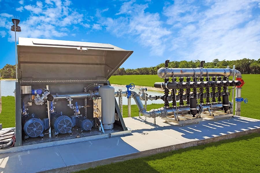 Hoover pump station