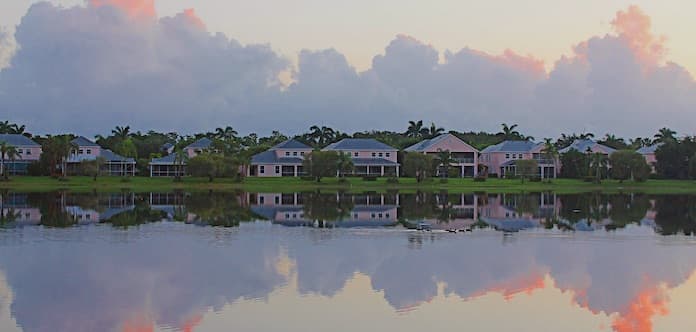 Florida Lake and Sky